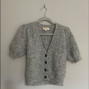 NWOT Sézane Perrine Jumper, Small, Light Marl Grey
